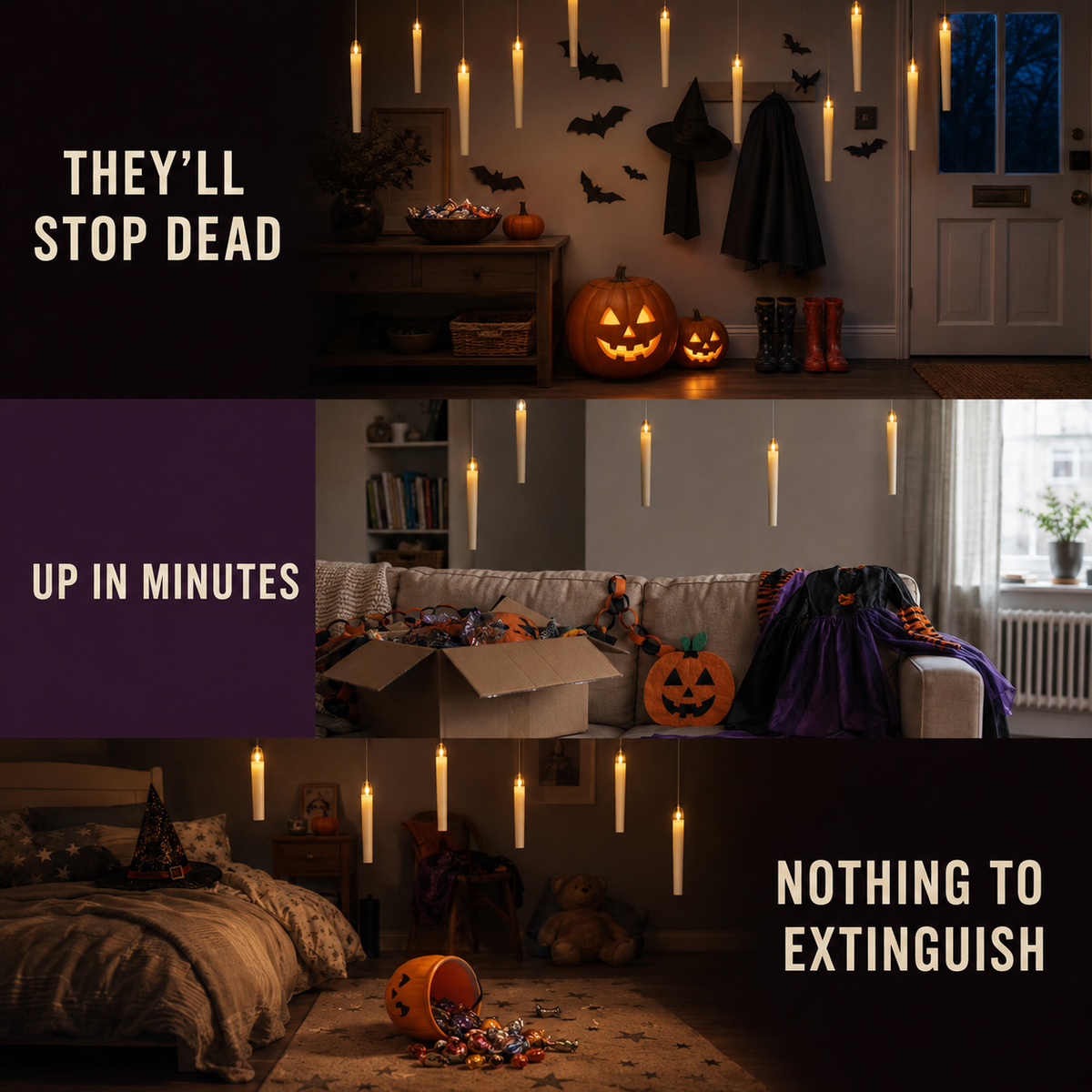 Floating Flameless Candles
