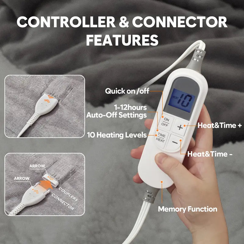Heated Hooded Blanket