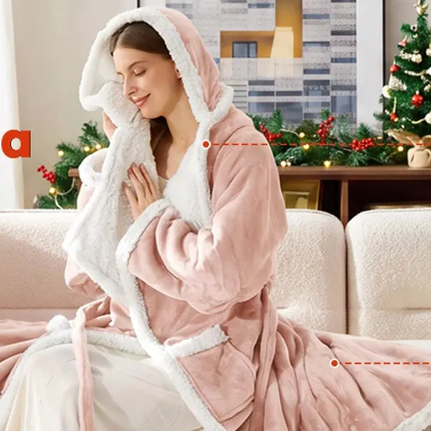 Heated Hooded Blanket