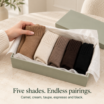 Cloud Socks™ – The Coziest Slouchy Socks (5 Pairs)