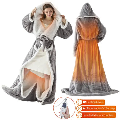 Heated Hooded Blanket