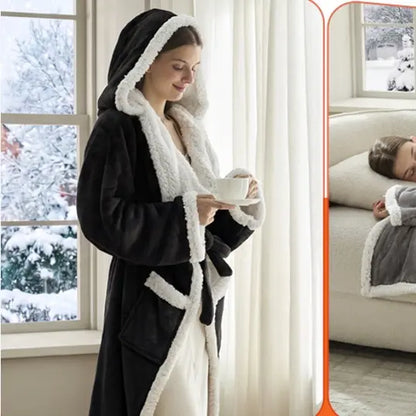 Heated Hooded Blanket